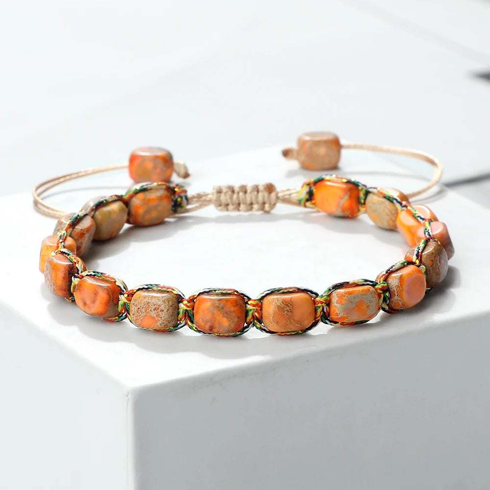 Bracelet perles pierre naturelle