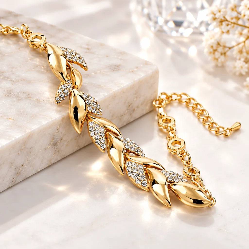 Bracelet argent cristal femme