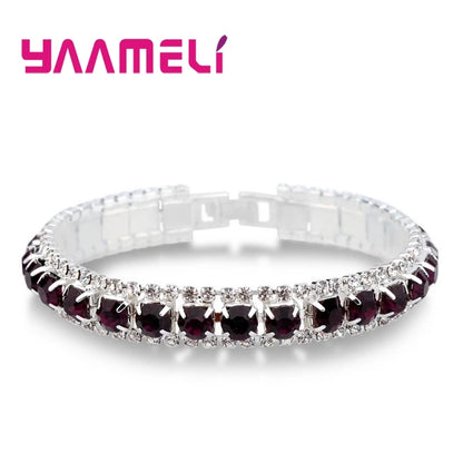 Bracelet cristal autrichien femme