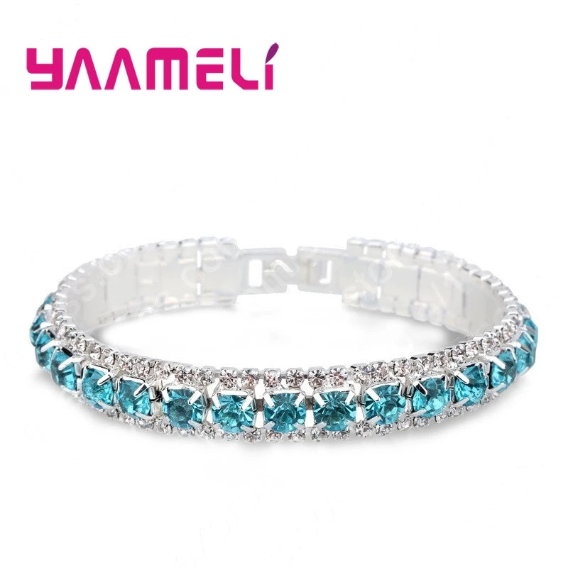 Bracelet cristal autrichien femme