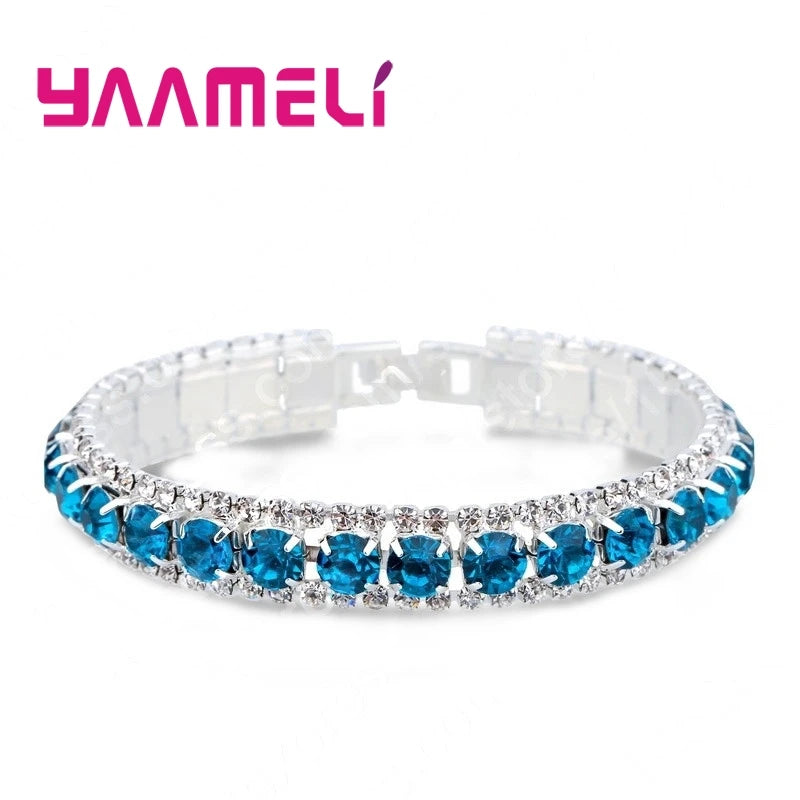 Bracelet cristal autrichien femme