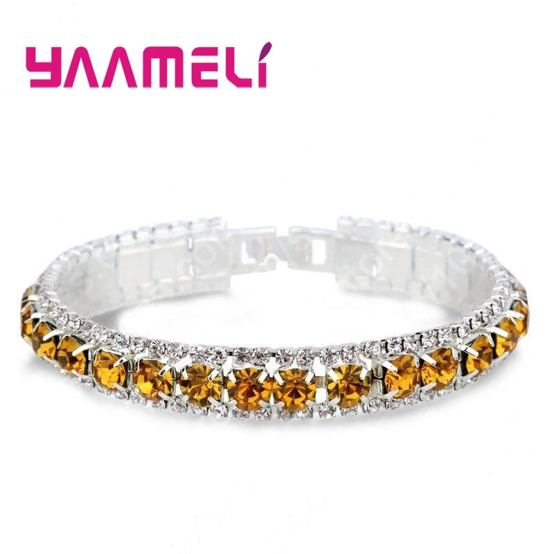 Bracelet cristal autrichien femme