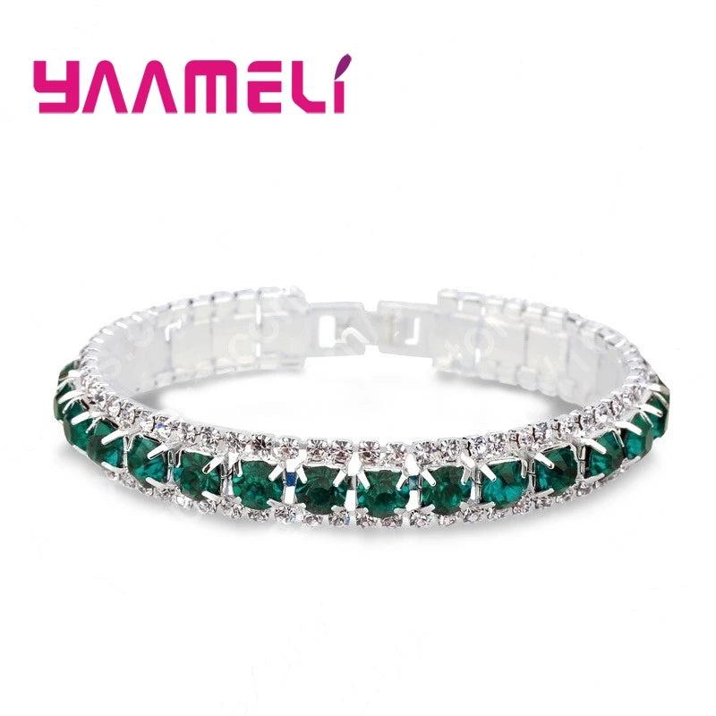 Bracelet cristal autrichien femme