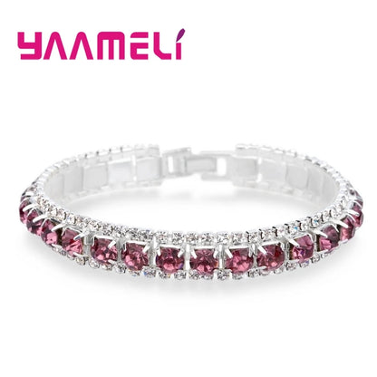 Bracelet cristal autrichien femme