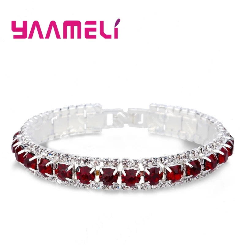 Bracelet cristal autrichien femme