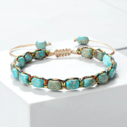 Bracelet perles pierre naturelle