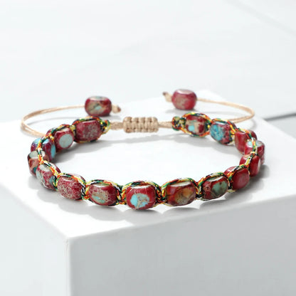 Bracelet perles pierre naturelle