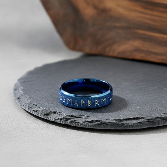 Bague Viking Vintage Acier Inoxydable - Amulette Rune pour Homme & Femme
