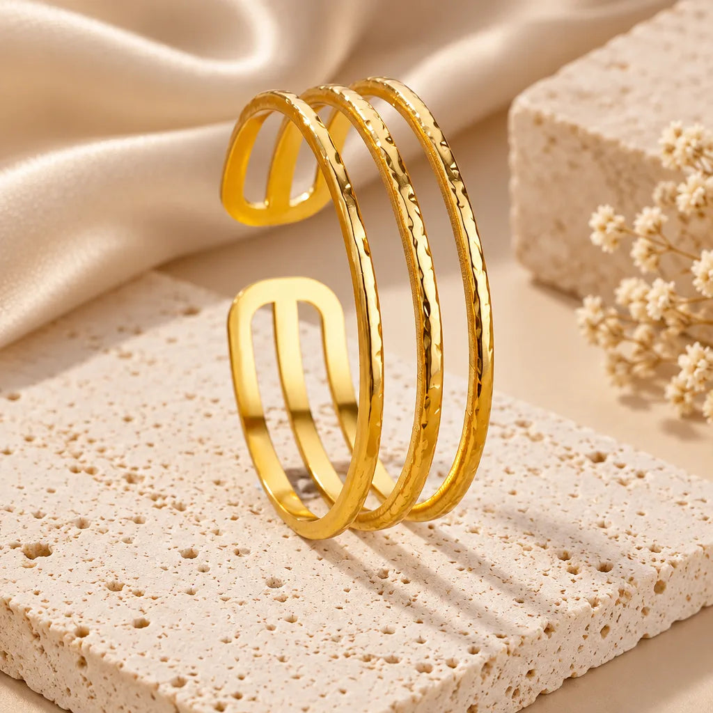 Bracelet acier inoxydable femme
