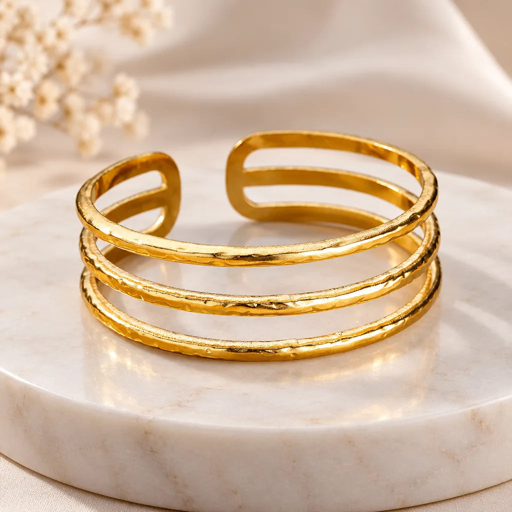 Bracelet acier inoxydable femme