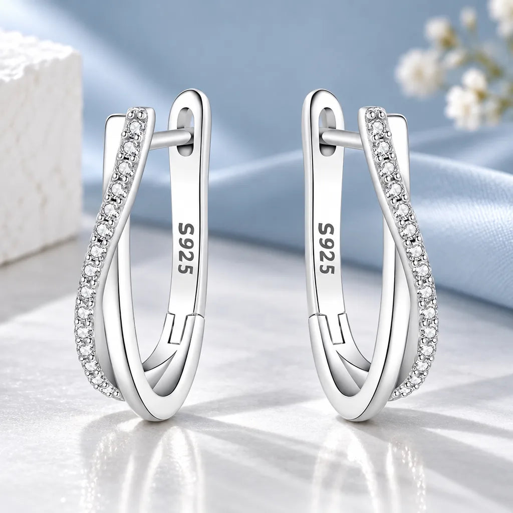 Boucles doreilles argent etoile
