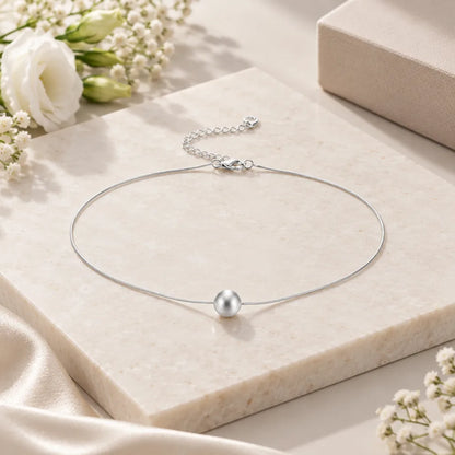 Collier perle argent 925