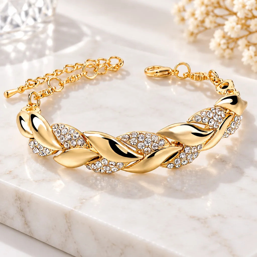 Bracelet argent cristal femme