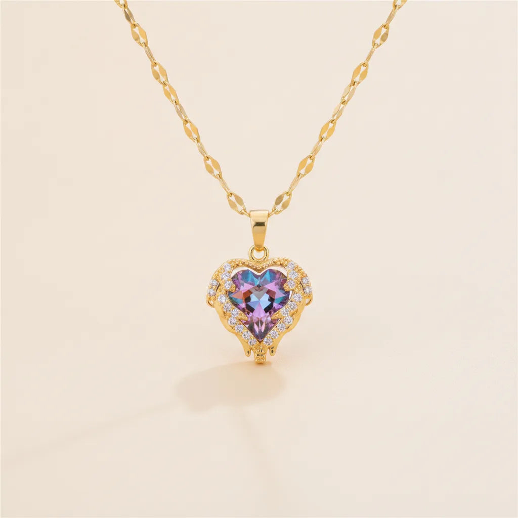 Collier Cœur d'Océan Acier Inoxydable