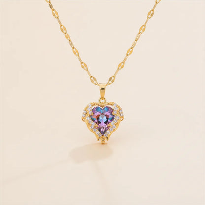 Collier Cœur d'Océan Acier Inoxydable