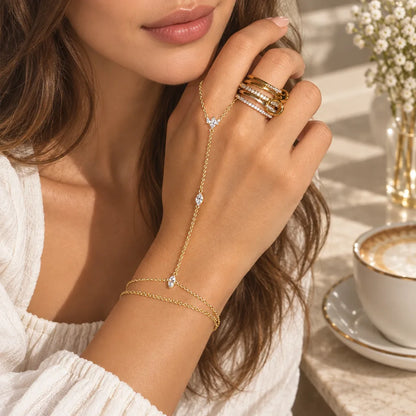 ensemble bagues bracelets femme