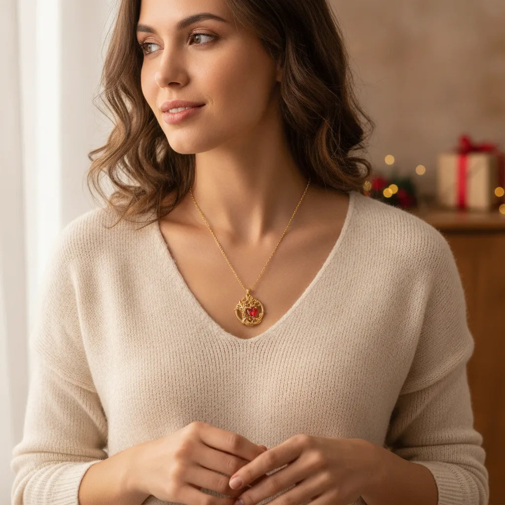 Collier Arbre de Vie Argent 925 Femme