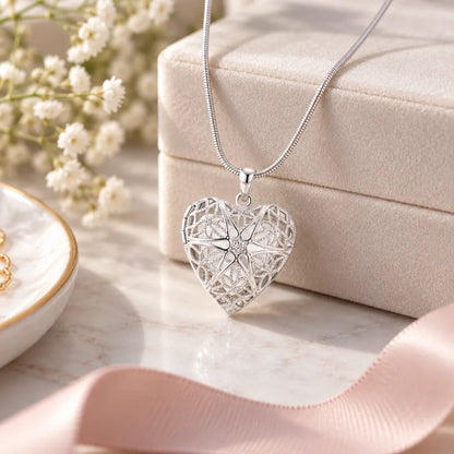Collier pendentif cadre photo