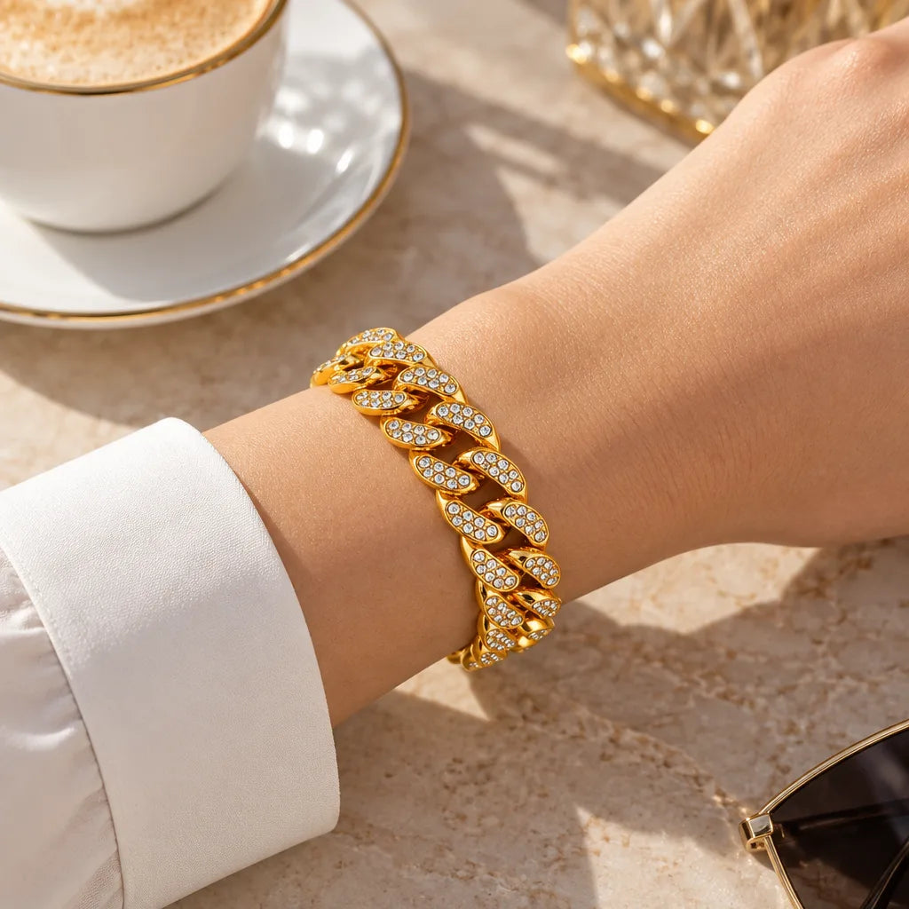 Bracelet acier inoxydable etanche