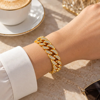 Bracelet acier inoxydable etanche