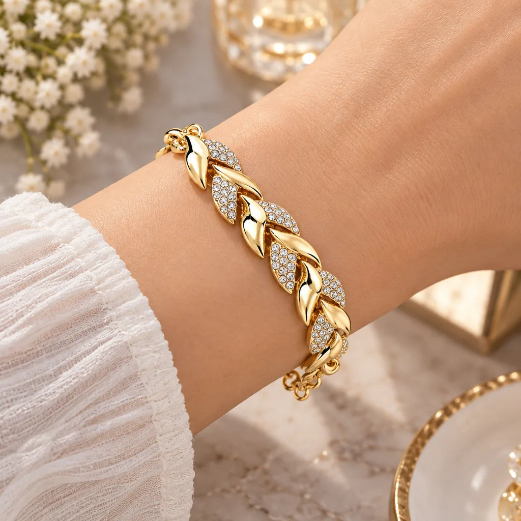 Bracelet argent cristal femme