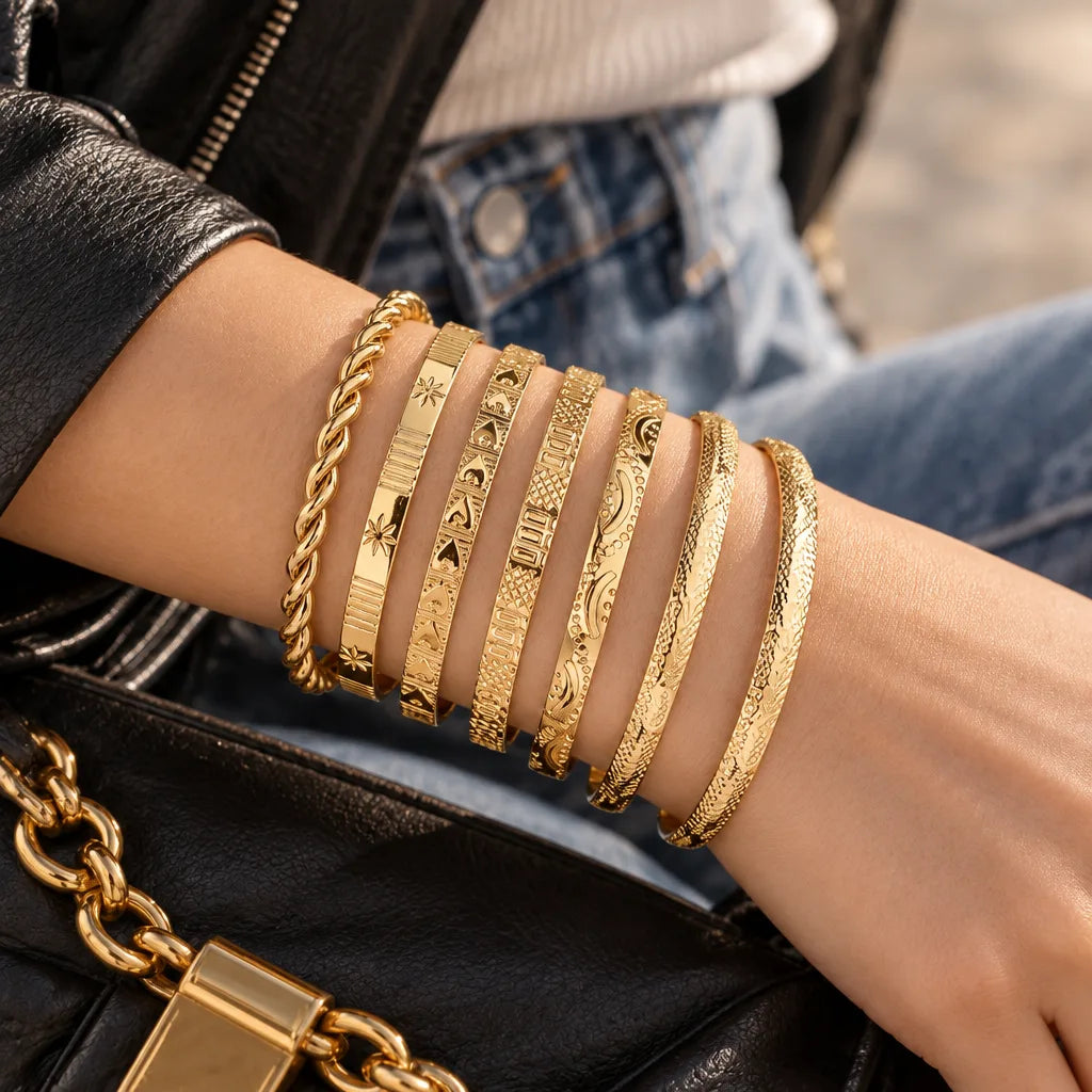 Bracelet punk femme