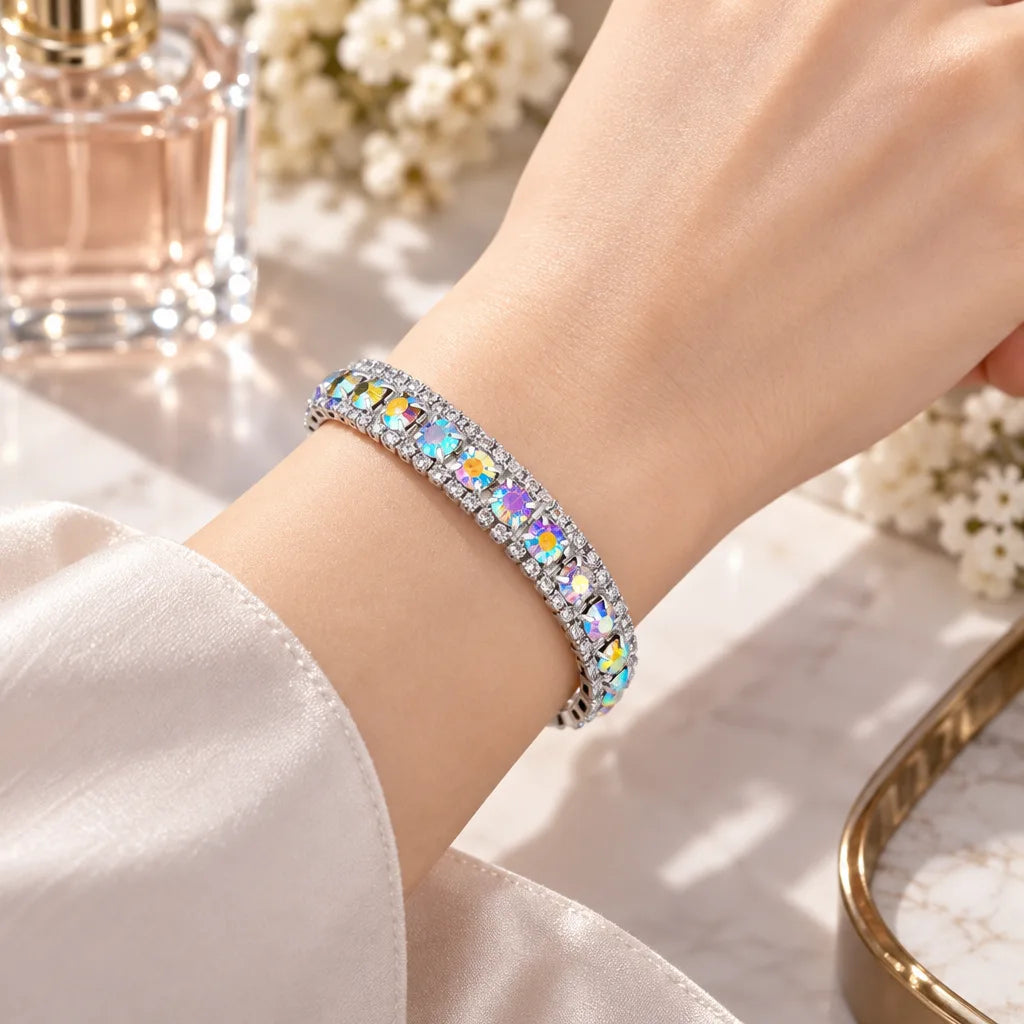 Bracelet cristal autrichien femme