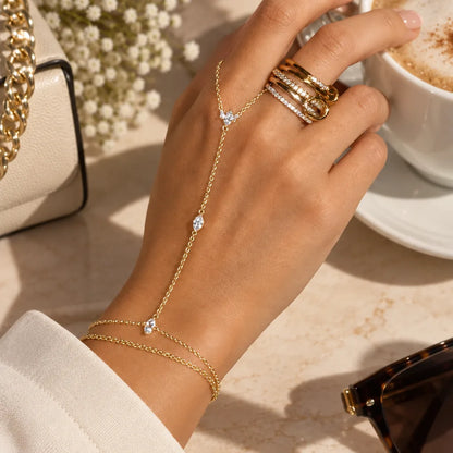 ensemble bagues bracelets femme