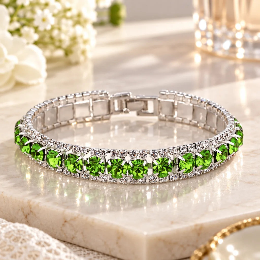 Bracelet cristal autrichien femme