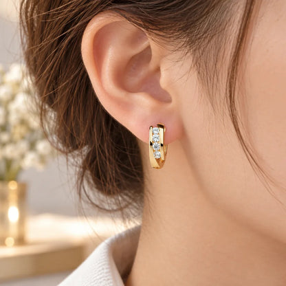 Boucles doreilles creoles or