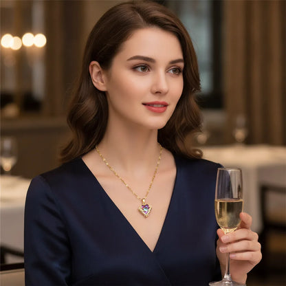 Collier Cœur d'Océan Acier Inoxydable