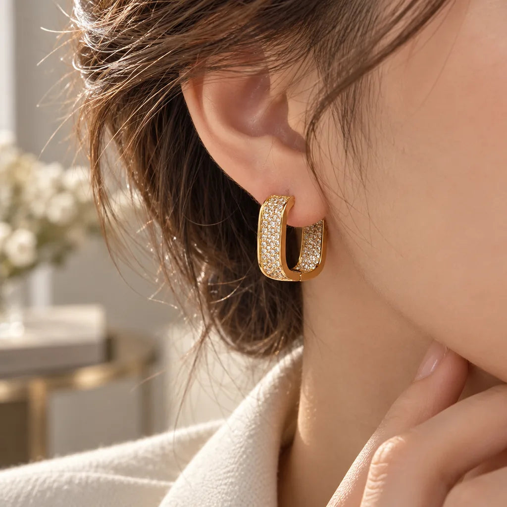Boucles doreilles creoles femme