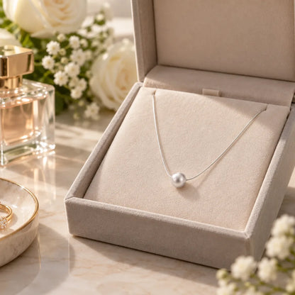 Collier perle argent 925