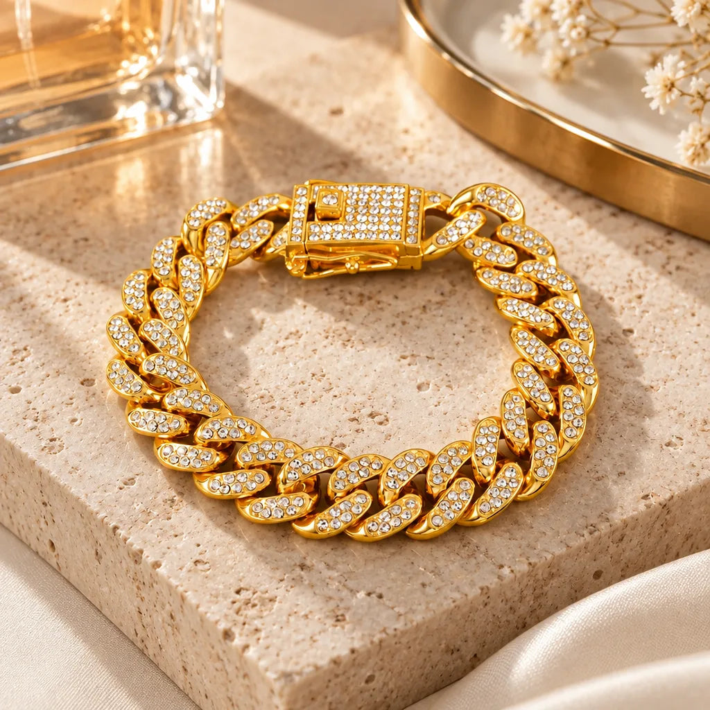 Bracelet acier inoxydable etanche