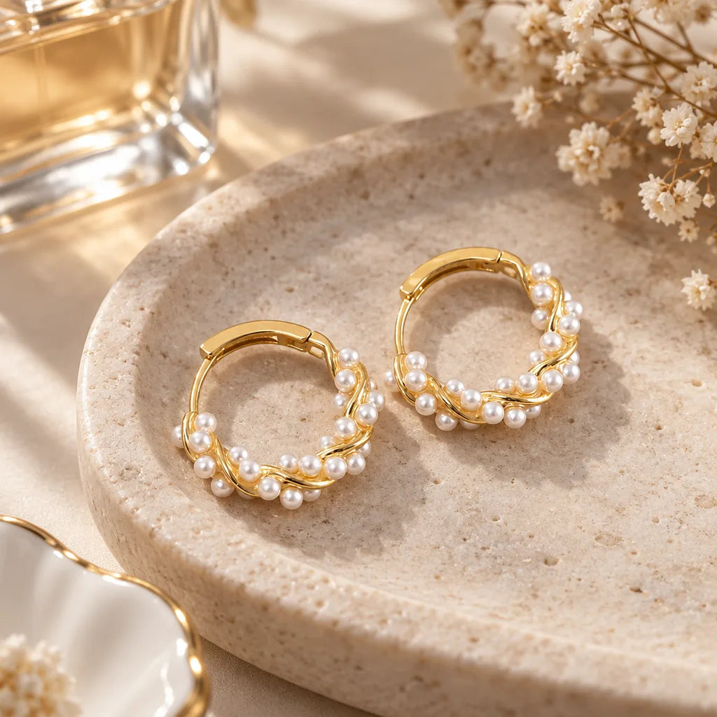 Boucles doreilles creoles fausses