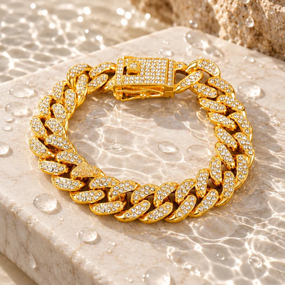 Bracelet acier inoxydable etanche