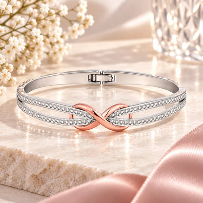 Bracelet argent 925 ouvert