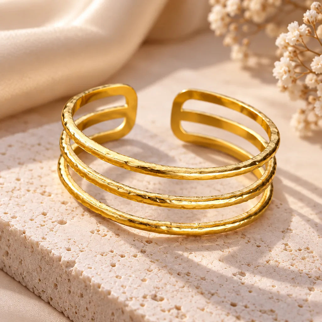 Bracelet acier inoxydable femme