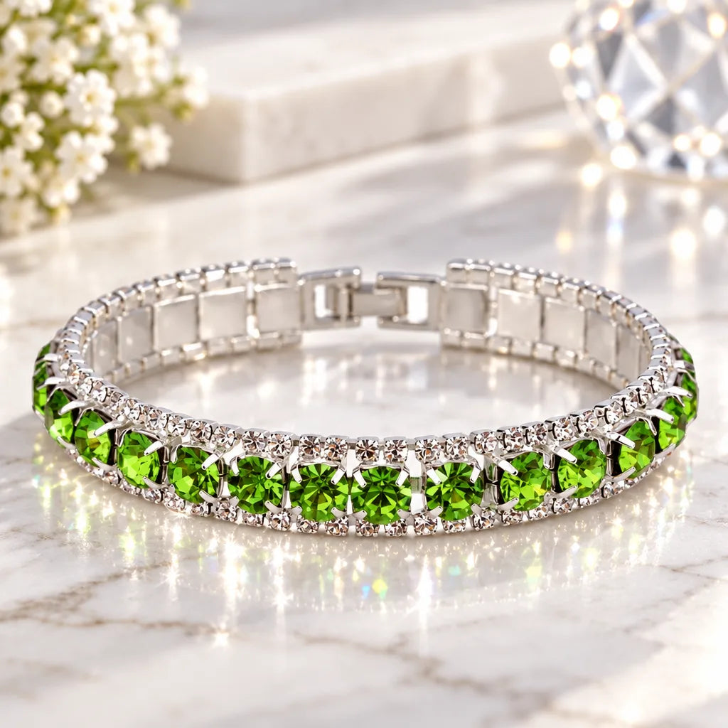 Bracelet cristal autrichien femme